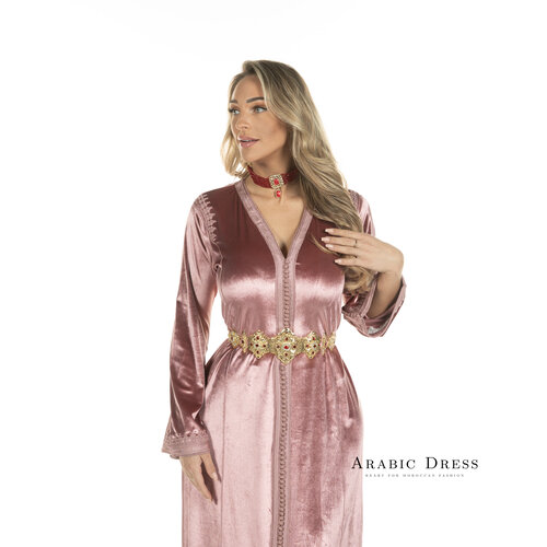 Caftan Joelle Palevioletred