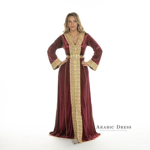 Caftan Maha Pomegranate Caftan Maha Pomegranate