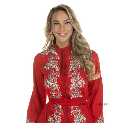 Caftan Larisa Red