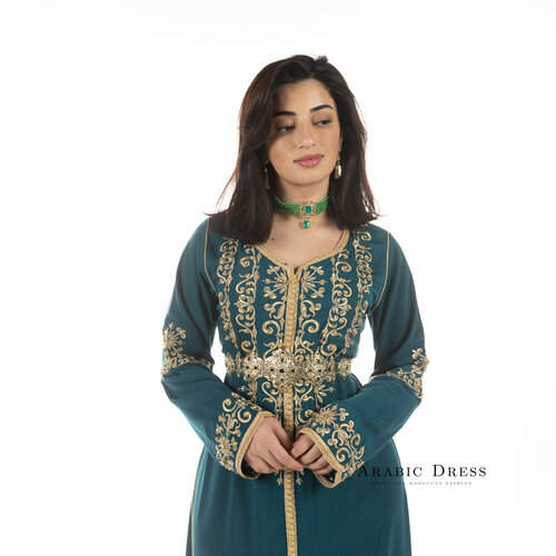 Caftan Eveline Green