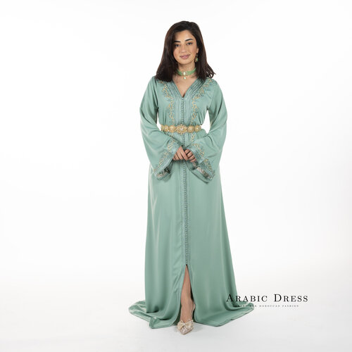 Caftan Ilham  Turquoise