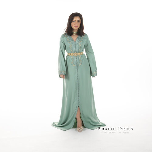 Caftan Ilham  Turquoise