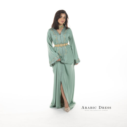 Caftan Ilham  Turquoise