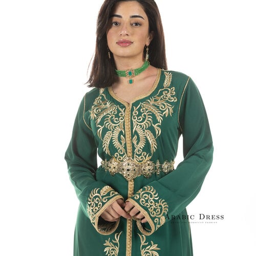 Caftan Amani Darkgreen