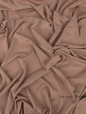 Premium Jersey Hijab Sia -  Peanut Brown