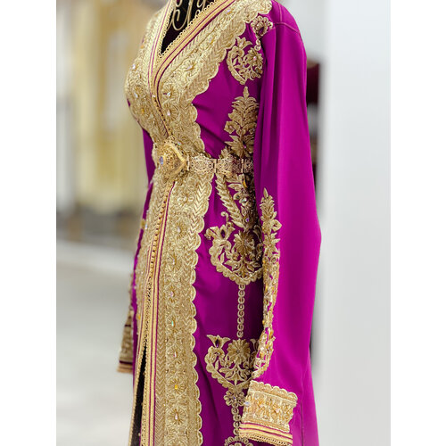 Caftan mayar magenta