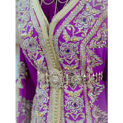 Caftan Jamila Rebecca Purple