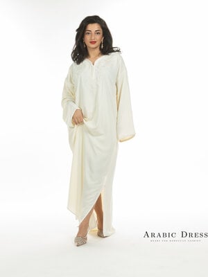 Caftan Farah Brokenwhite