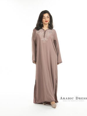 Caftan Farah Taupe