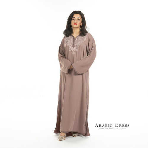 Caftan Farah Taupe