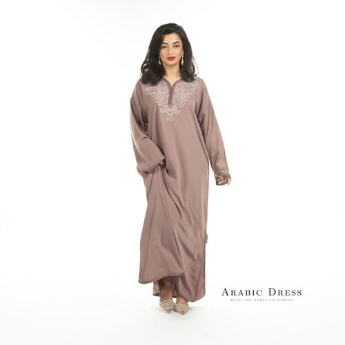 Caftan Farah Taupe