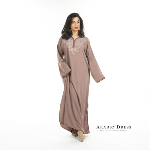 Caftan Farah Taupe