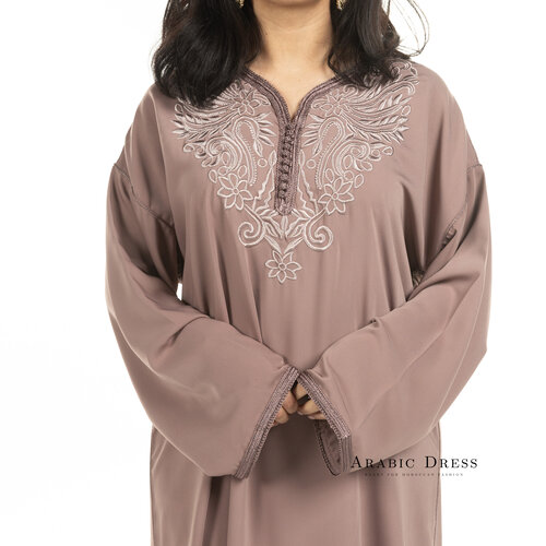 Caftan Farah Taupe