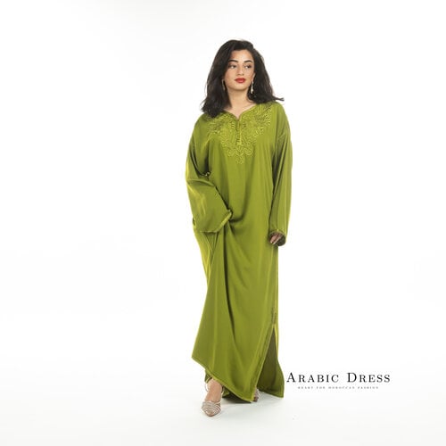 Caftan Farah Lime