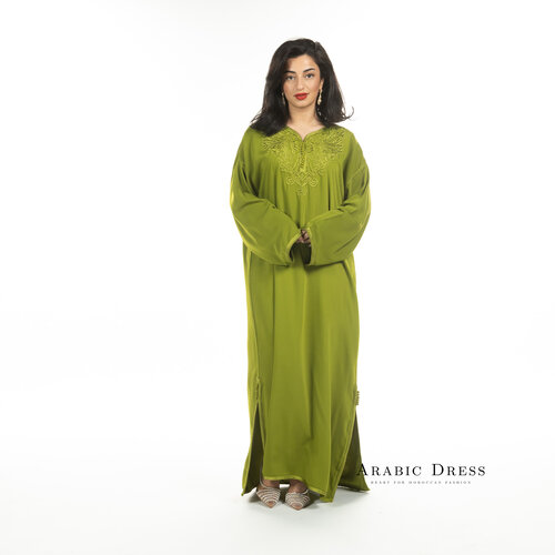 Caftan Farah Lime