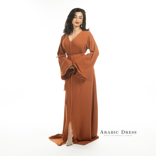 Caftan Aya Caramel brown