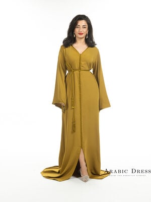 Caftan Aya Mustard