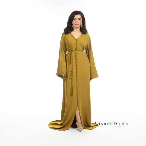 Caftan Aya Mustard