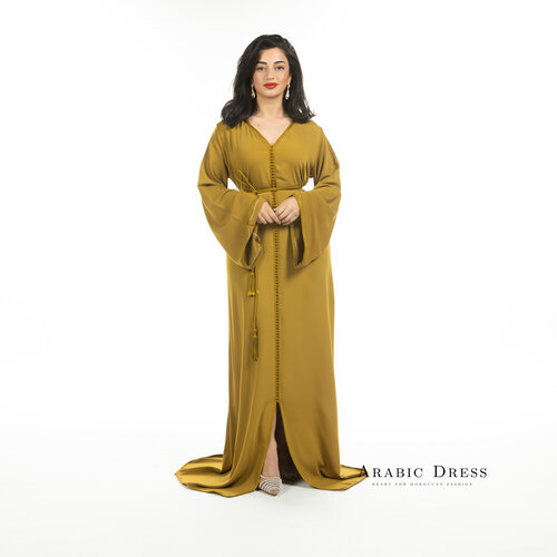 Caftan Aya Mustard