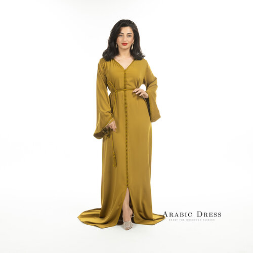 Caftan Aya Mustard