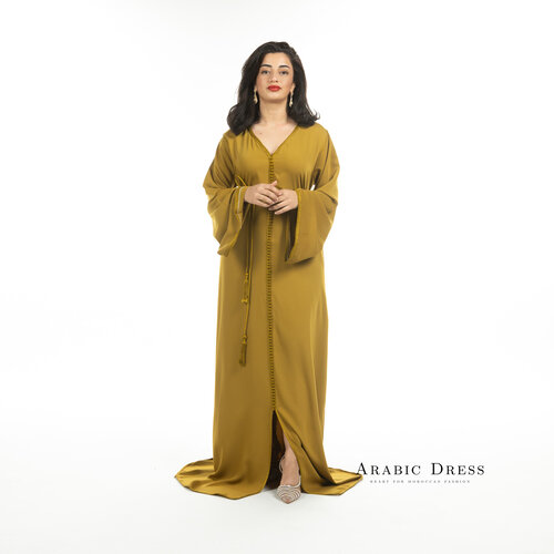 Caftan Aya Mustard