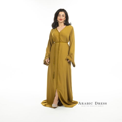 Caftan Aya Mustard