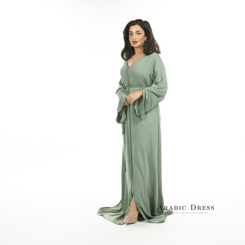 Caftan Aya Olive Green