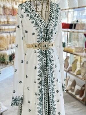 Caftan Suha white