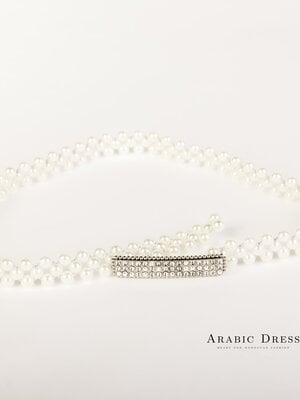 Pearl Lia Belt Silver