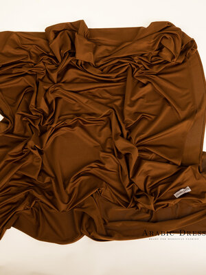 Hijab Premium Satin  Mae  Burnt Orange