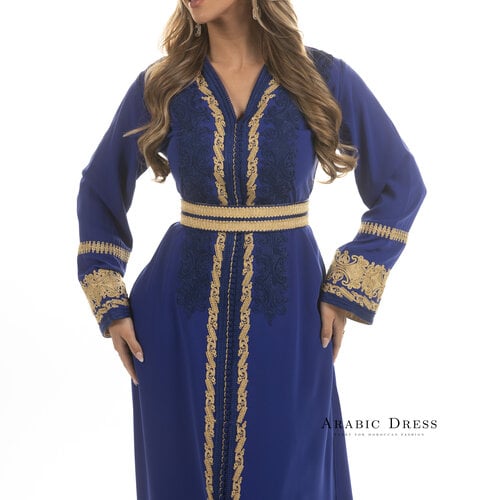 Caftan Oumaika  Royalblue