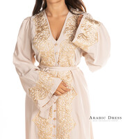 Caftan Roos Beige