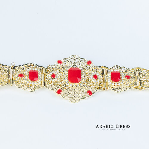 Bora Gold/Red Belt