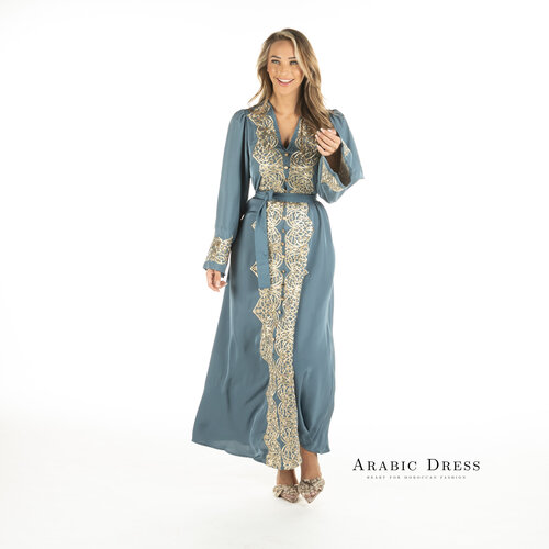 Caftan Roos Teal