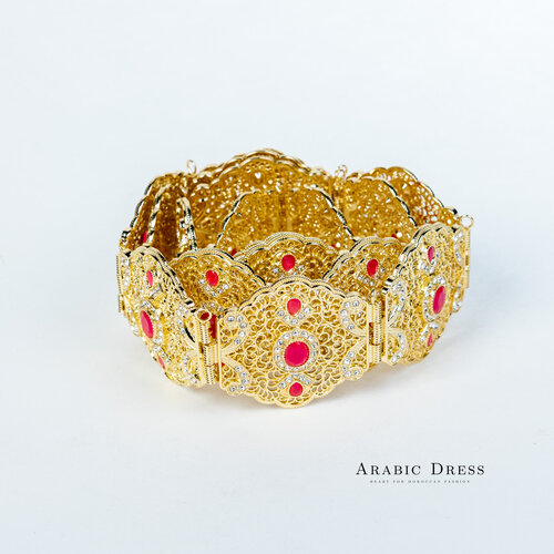 Ahri Gold/Fuchsia Belt Ahri Gold/Fuchsia Belt
