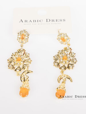 Salmon  Ora  Earrings