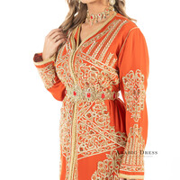 Caftan yusrat orange