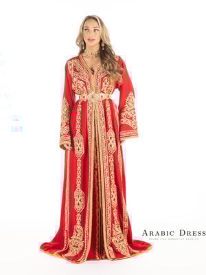 Caftan Sunduss Red