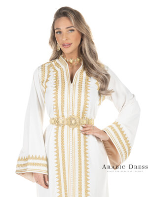 Caftan Tasnim  Brokenwhite