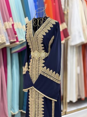 Caftan Sundus Marineblue