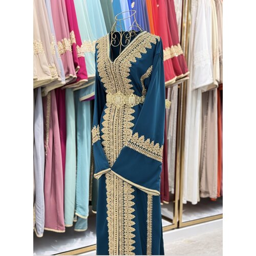 Caftan Sundus Insectgreen Caftan Sundus Insectgreen