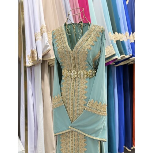 Caftan Sundus Turquiose Caftan Sundus Turquiose