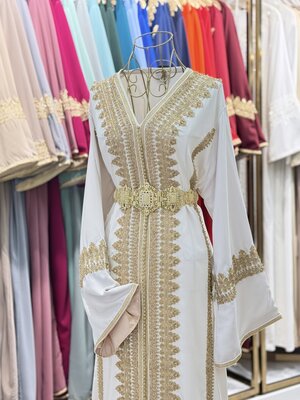 Caftan Sundus Brokenwhite