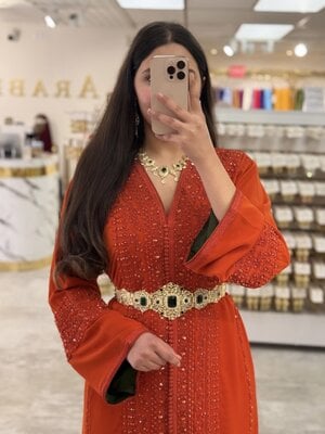 Caftan Lamyae Orange