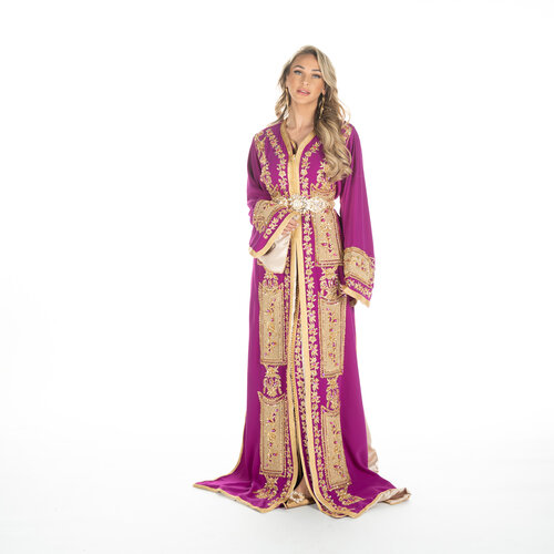 Exclusieve Caftan Levi  Magenta Exclusieve Caftan Levi  Magenta