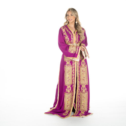 Exclusieve Caftan Levi  Magenta Exclusieve Caftan Levi  Magenta