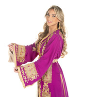 Exclusieve Caftan Levi  Magenta