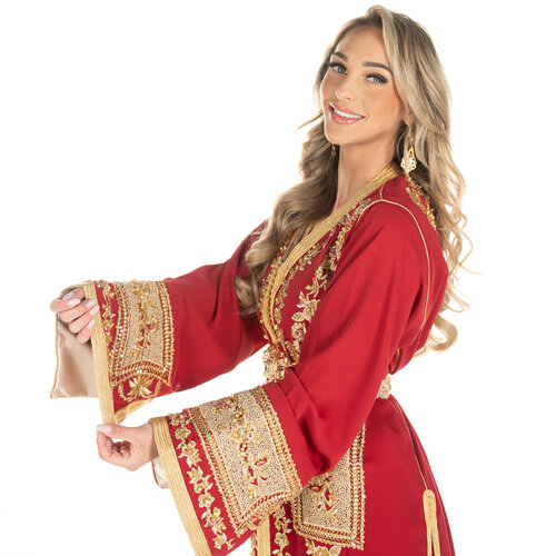 Exclusieve Caftan Levi Red Exclusieve Caftan Levi Red