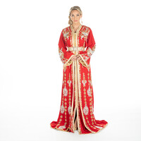 Exclusieve Caftan Nour Red