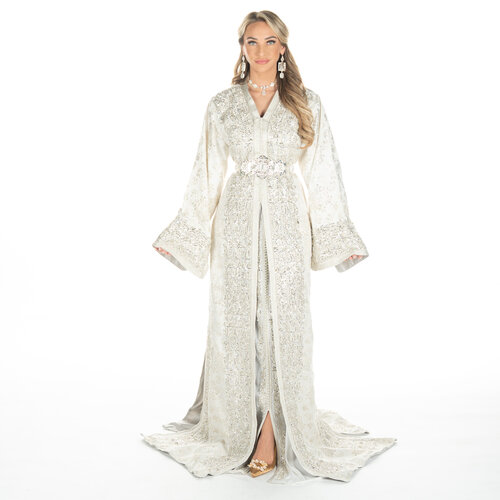 Exclusieve Caftan Ness Silver Exclusieve Caftan Ness Silver